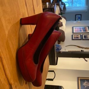 Sexy red Dorkin shoes